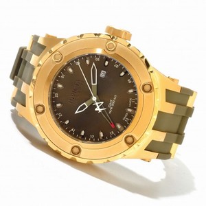 Invicta Subaqua Olive Green Dial Gold-tone Stainless Steel Men's Watch 12039
