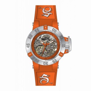 Invicta Subaqua Orange Skeleton Dial Orange Silicone Ladies Watch 16785