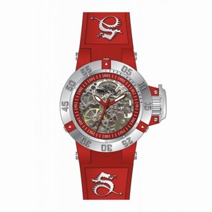 Invicta Subaqua Red Skeleton Dial Red Silicone Ladies Watch 16781