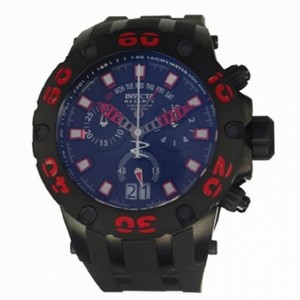 Invicta Subaqua Reserve Black Rubber Quartz Men's Chrono Watch 12346