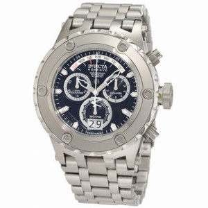 Invicta Subaqua Reserve Chronograph Black Dial Stainless Steel Men's Watch 1566