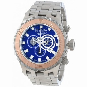 Invicta Subaqua Reserve Chronograph Blue Dial Stainless Steel Men's Watch 14035