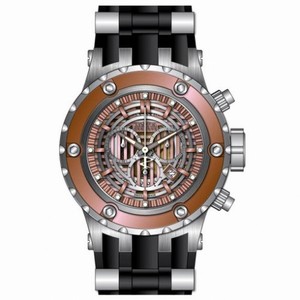 Invicta Subaqua Reserve Chronograph Rose Dial Silver-plated Men's Watch 16829