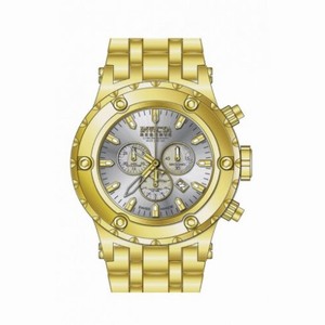Invicta Subaqua Silver Dial Gold Ion-plated Men's Watch 14508