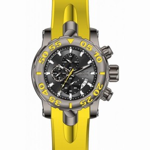 Invicta TI-22 Black Dial Yellow Band Men's Chronograph Watch 20467