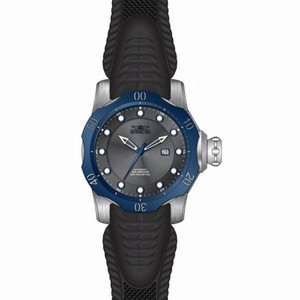 Invicta Venom Automatic Black Dial Black Silicone Men's Watch 19314
