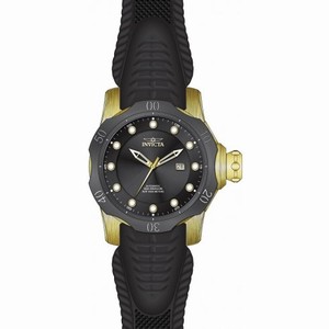 Invicta Venom Automatic Black Dial Black Silicone Men's Watch 19316