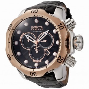 Invicta Venom Black Dial Chronograph Men's Watch 0360