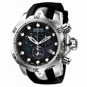 Invicta Venom Black Mother of Pearl Dial Chronograph Men's Watch 6117