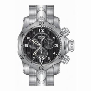 Invicta Venom Chronograph Black Dial Stainless Steel Men's Watch 17630