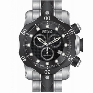 Invicta Venom Chronograph Black Dial Two-tone Men's Watch 80565