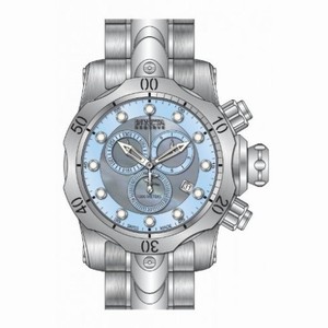 Invicta Venom Chronograph Blue Dial Stainless Steel Men's Watch 80574
