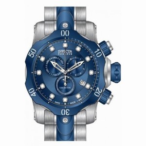 Invicta Venom Chronograph Blue Dial Two-tone Men's Watch 80566
