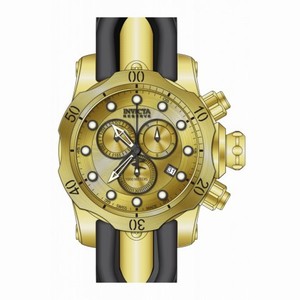 Invicta Venom Chronograph Gold Dial Gold-tone Men's Watch 16985