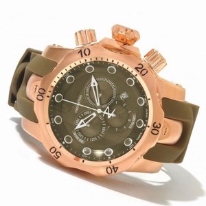 Invicta Venom Chronograph Green Dial Rose Gold-tone PVD Men's Watch 11954