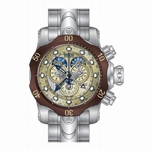 Invicta Venom Chronograph Green Dial Stainless Steel Men's Watch 14460