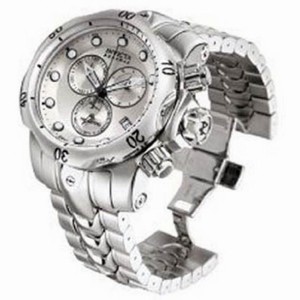 Invicta Venom Chronograph Silver Dial Stainless Steel Men's Watch 5730