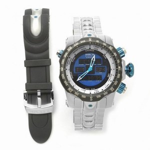 Invicta Venom Multi-Function Blue Digital Dial Stainless Steel Watch 12588