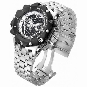 Invicta Venom Reserve Chronograph Black Dial Stainless Steel Men's Watch 16809