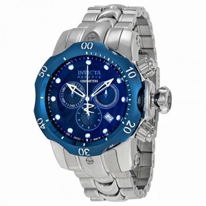 Invicta Venom Reserve Chronograph Blue Dial Stainless Steel Men's Watch 10805