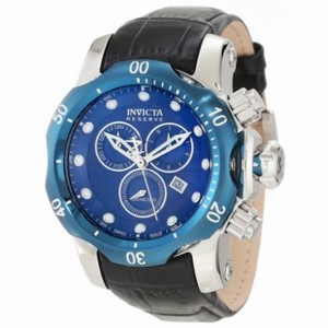 Invicta Venon Reserve Chronograph Royal Blue Textured Dial Men's Watch 10821