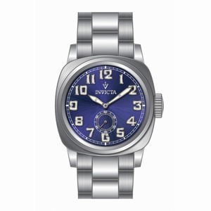 Invicta Vintage Blue Dial Stainless Steel Men's Watch 15079