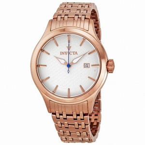 Invicta Vintage White Dial Gold Tone Stainless Steel Men's Watch 12241