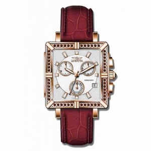 Invicta Wildflower Chronograph Silver Dial Rose Gold-Tone Ladies Watch 10338