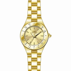 Invicta Wildflower Gold Dial Gold-tone Ladies Watch 21743