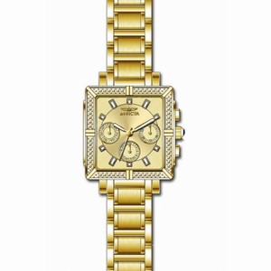 Invicta Wildflower Gold Dial Yellow Gold Ion-plated Ladies Watch 14871