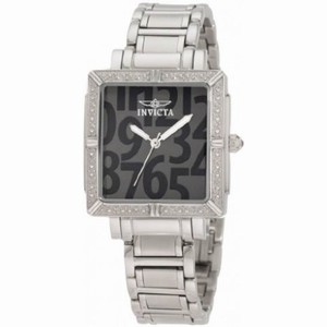 Invicta Wildflower Grey Dial Stainless Steel Ladies Watch 10672
