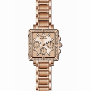 Invicta Wildflower Rose Dial Rose Gold Ion-plated Ladies Watch 14872