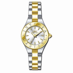 Invicta Wildflower Silver Dial Rose Two-tone Ladies Watch 21745