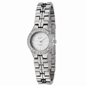 Invicta Wildflower Silver Dial Stainless Steel Ladies Watch 0129