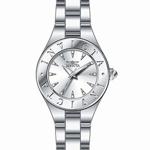 Invicta Wildflower Silver Dial Stainless Steel Ladies Watch 21742