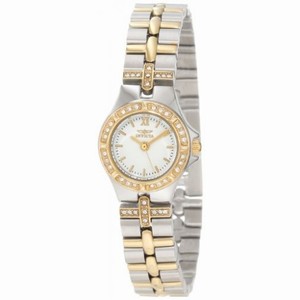 Invicta Wildflower White Dial Two-tone Ladies Watch 0133