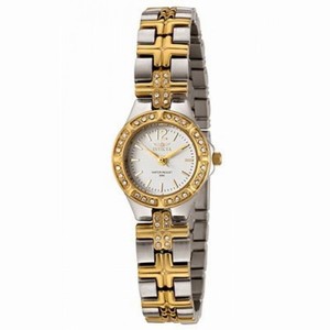 Invicta Wildflower White Dial Two-tone Ladies Watch 0127