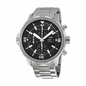 IWC Aquatimer Automatic Chronograph Steel Case Black Dial Men's Watch IW376804