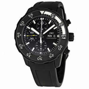 IWC Aquatimer Automatic Chronograph Black Rubber Men's Watch IWC3767-05
