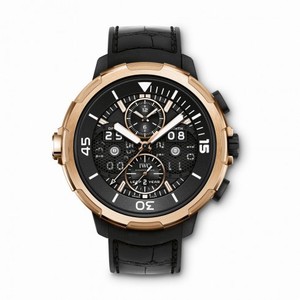 IWC Aquatimer Perpetual Calendar Black Dial Men's Watch IW379401