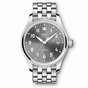 IWC Pilot Slate Grey Dial Automatic Men's Watch IW324002