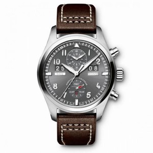 IWC Pilot Slate Grey Dial Automatic Men's Watch IW379108