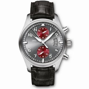 IWC Pilot Spitfire Silver Dial Chronograph Dial Automatic Men's Watch IW387810