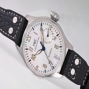IWC Pilots Classic Big Pilots IW500401 Stainless Steel Case Stainless Steel Bezel Midsize Watch