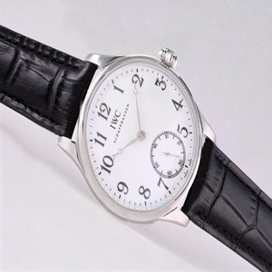 IWC Pilots Classic Big Pilots IW500401 Stainless Steel Case White Dial Stainless Steel Bezel Watch
