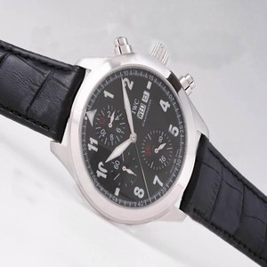 IWC Pilots Spitfire IW371712 Stainless Steel Case 42mm Black Dial Watch