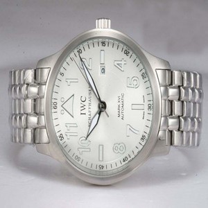 IWC Pilots spitfire Spitfire UTC IW325112 Midsize Silver Stainless Steel Strap Round Watch