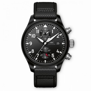 IWC Pilot's Top Gun Black Dial Automatic Men's Watch IW389001