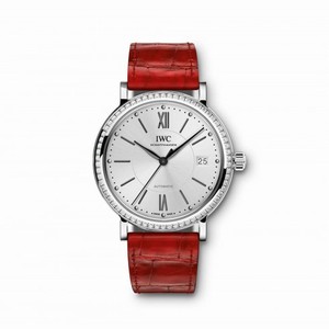 IWC Portofino Silver Dial Diamond Automatic Men's Watch 4581-09