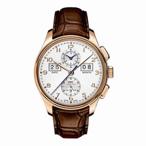 IWC Portugieser Perpetual Calendar 18K Rose Gold Automatic Men's Watch IW397203
